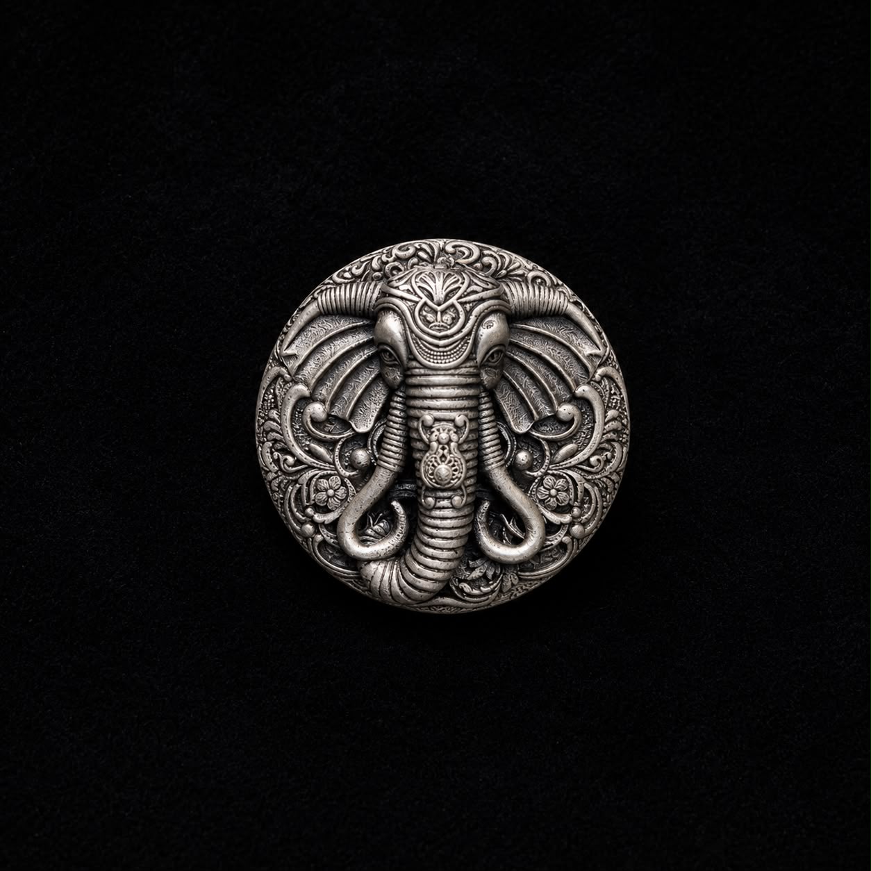 Vintage Elephant Designer Brooch