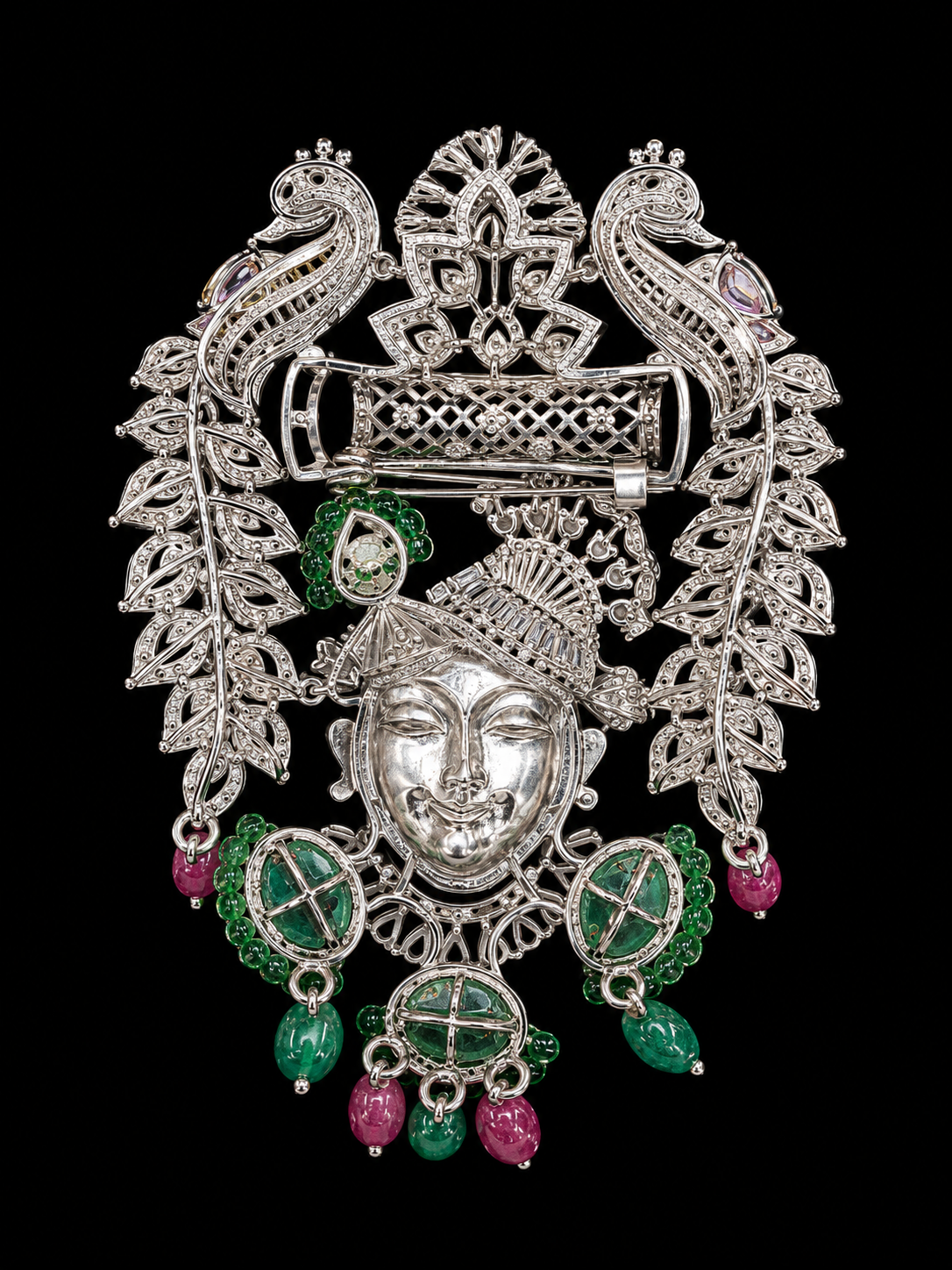 Krishna Statement Brooch