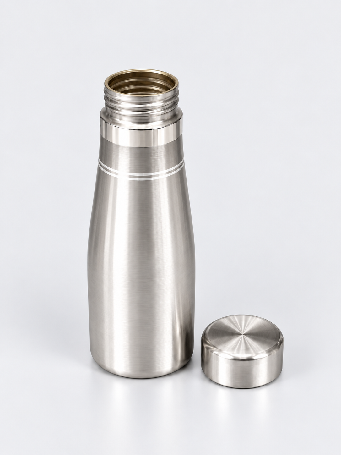 Silver bottle F