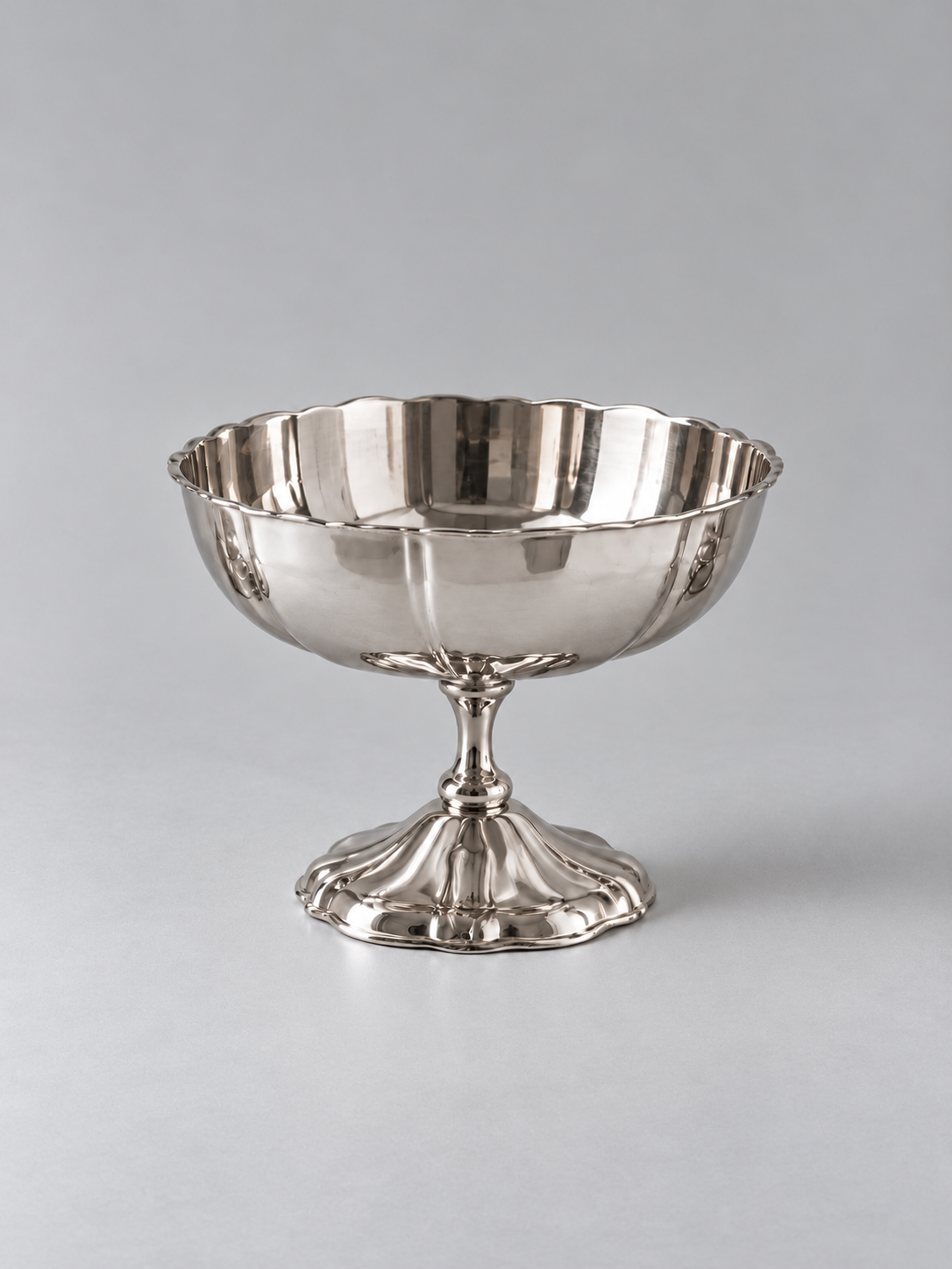 silver bowl