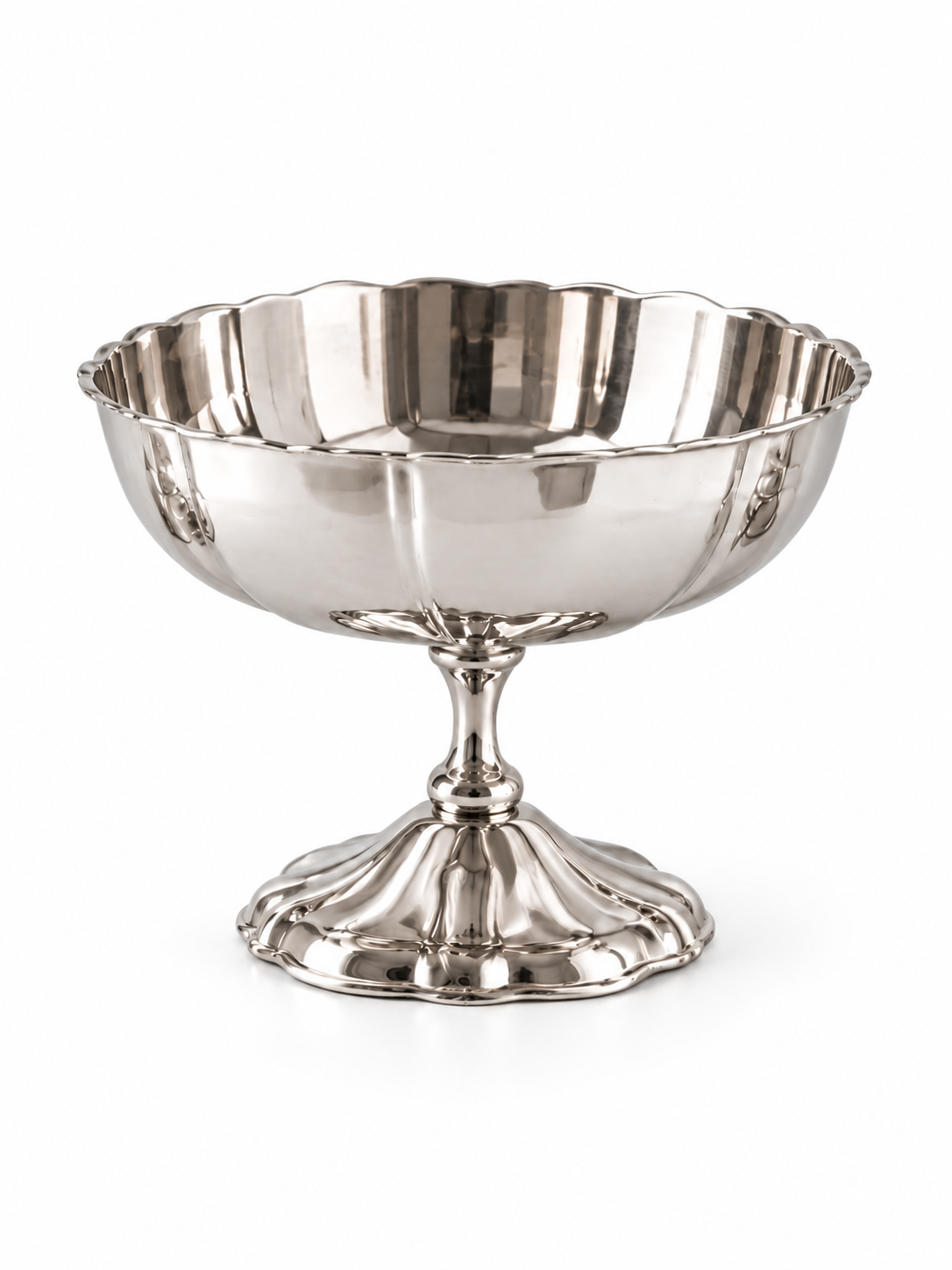 silver bowl