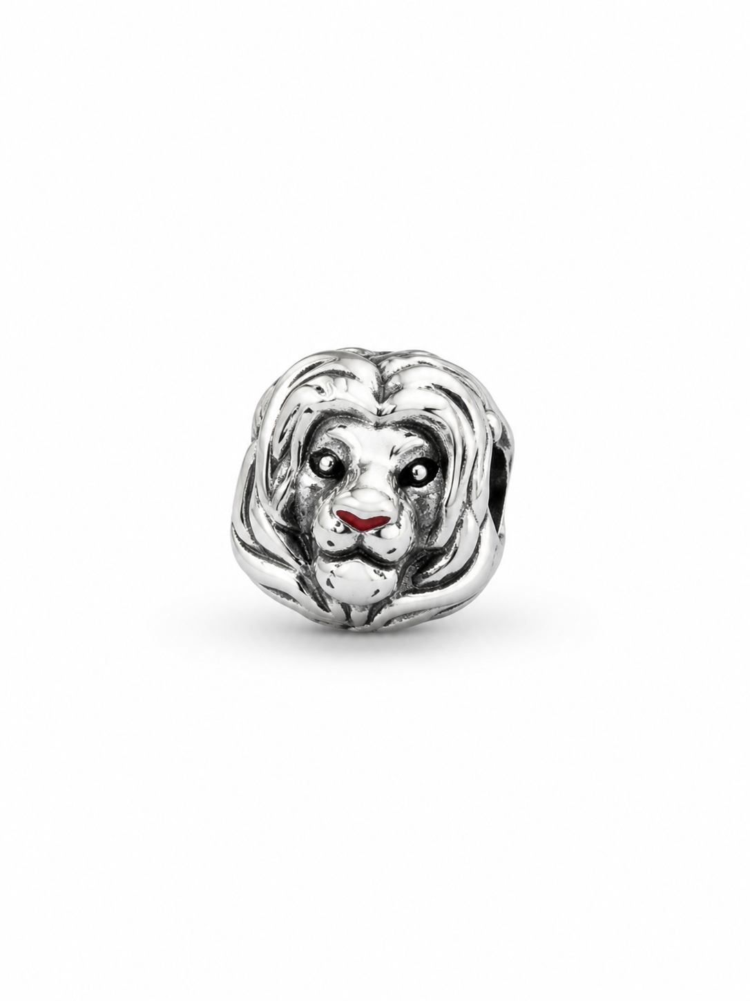 Silver Lion Charm