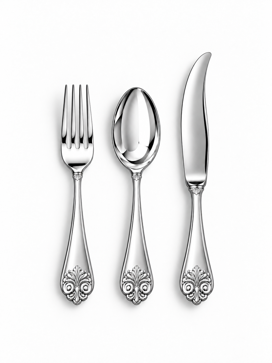 Silver Spoon, Fork & Knife Cutlery Set