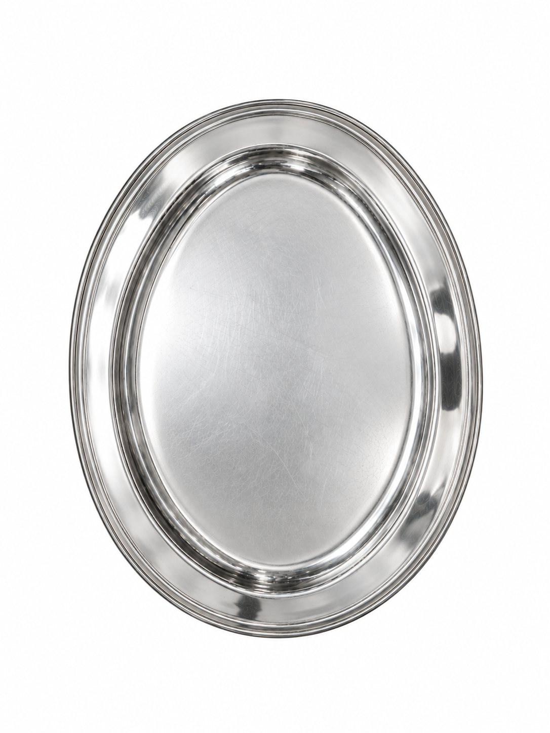 silver tray