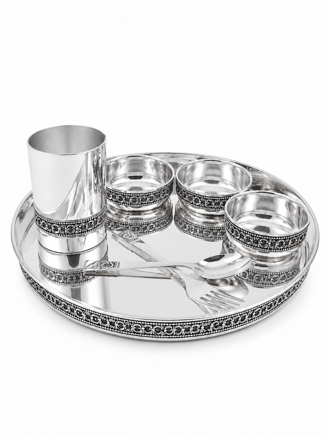 Antique Floral Dinner Set