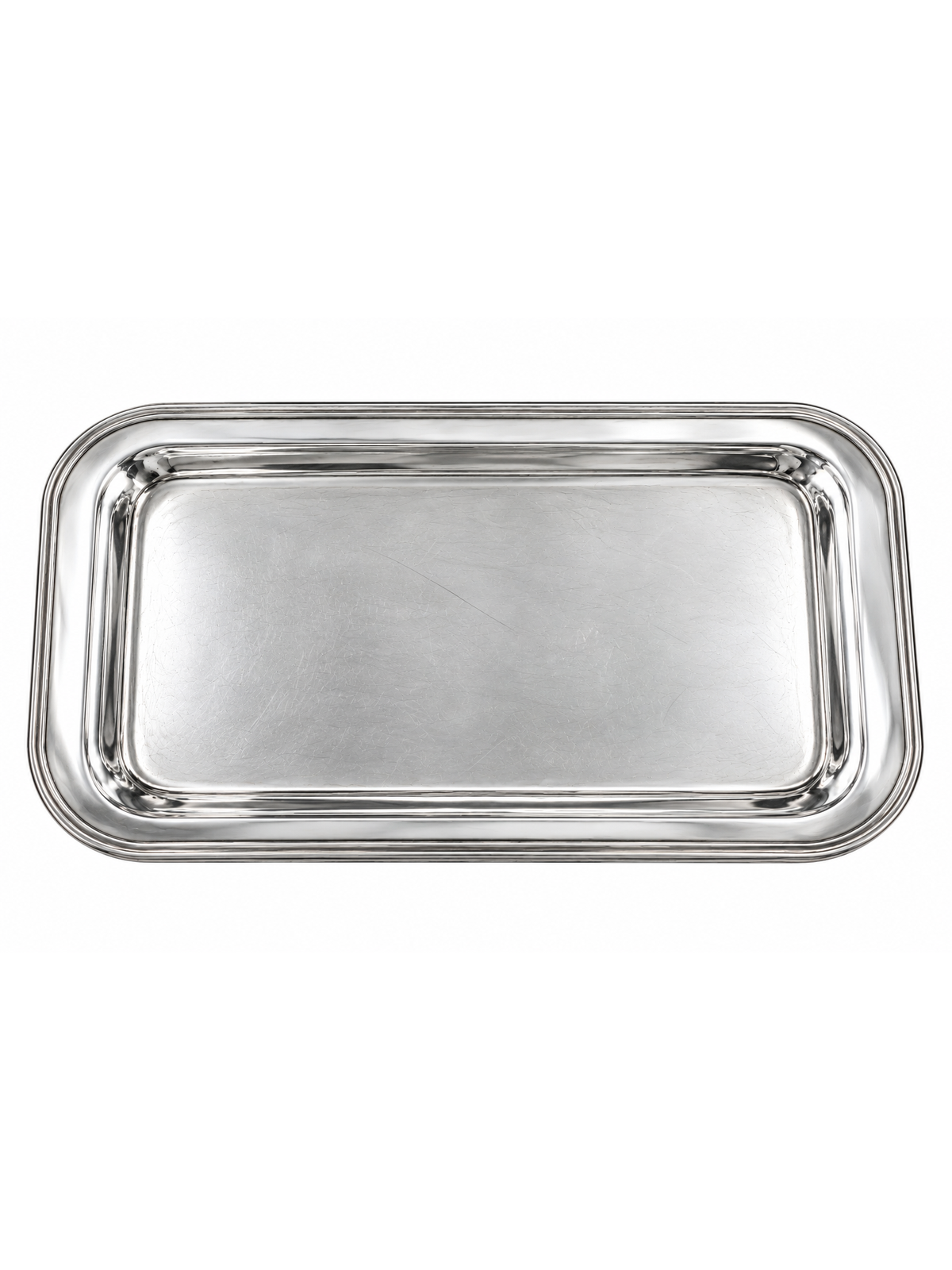 silver tray