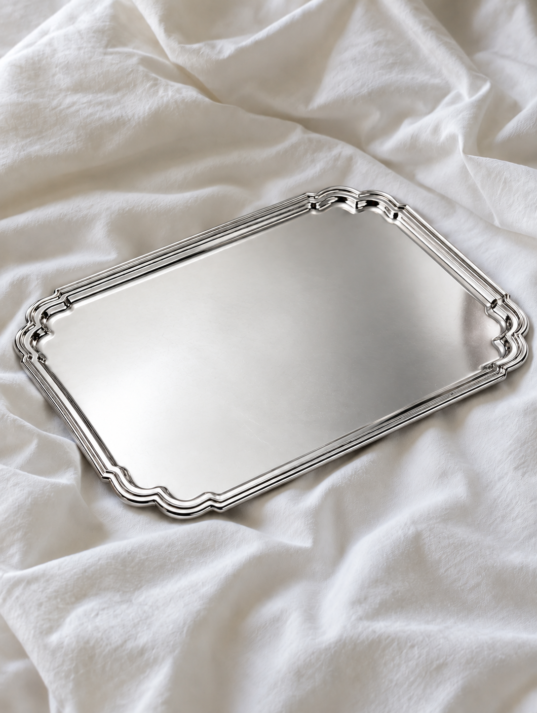 Silver tray