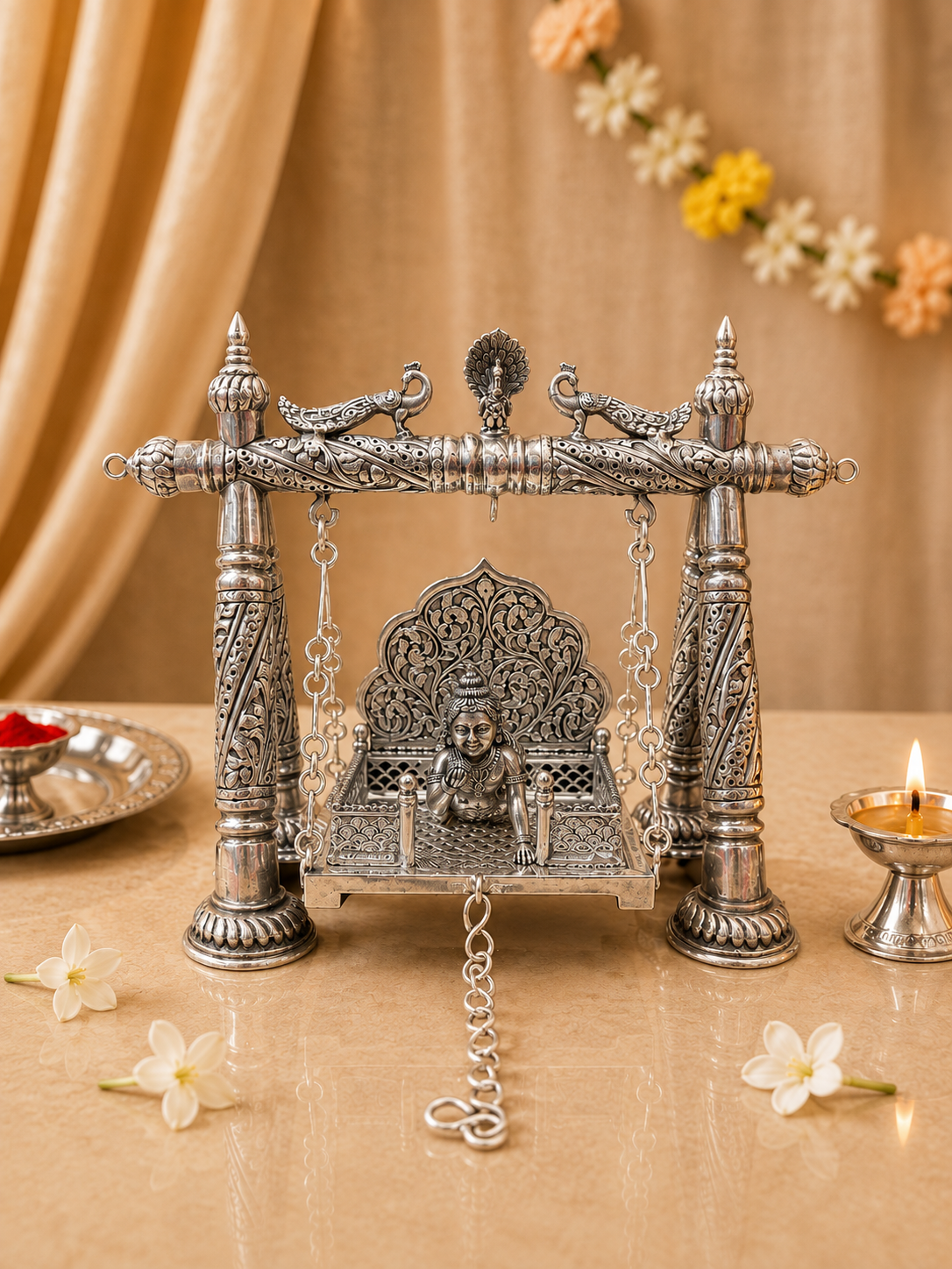 Silver Jhula – Janmashtami Special