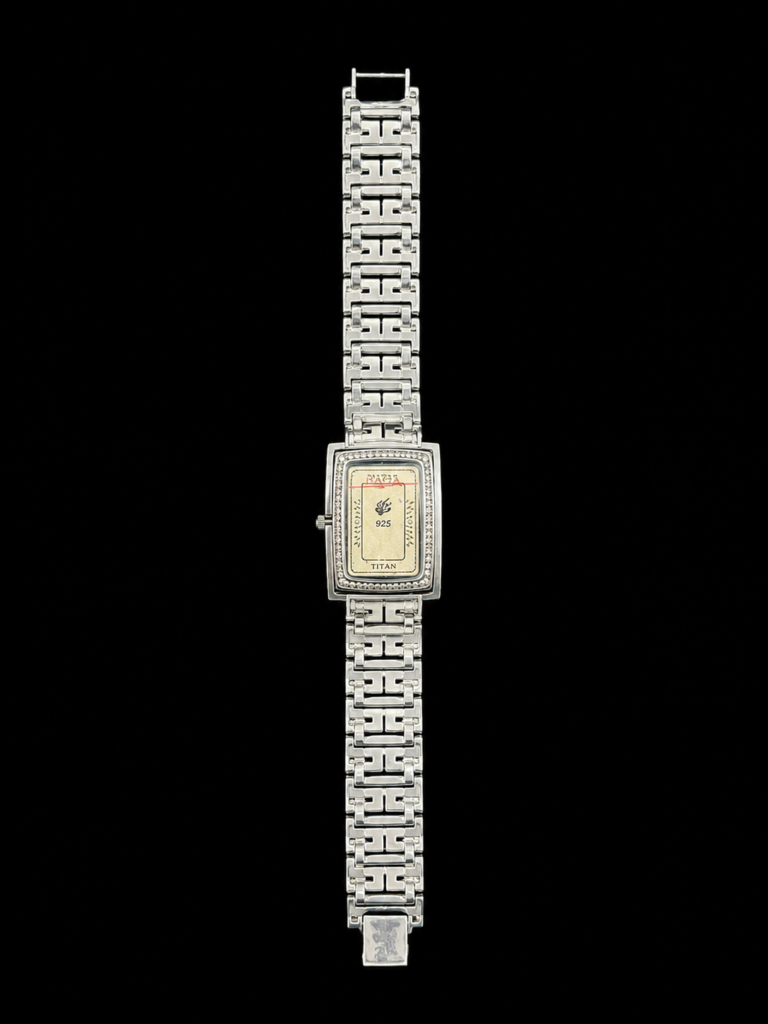 Luxury Silver Crystal Bracelet Watch for Women