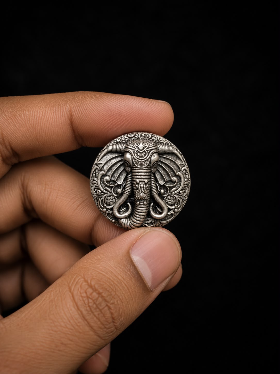 Vintage Elephant Designer Brooch