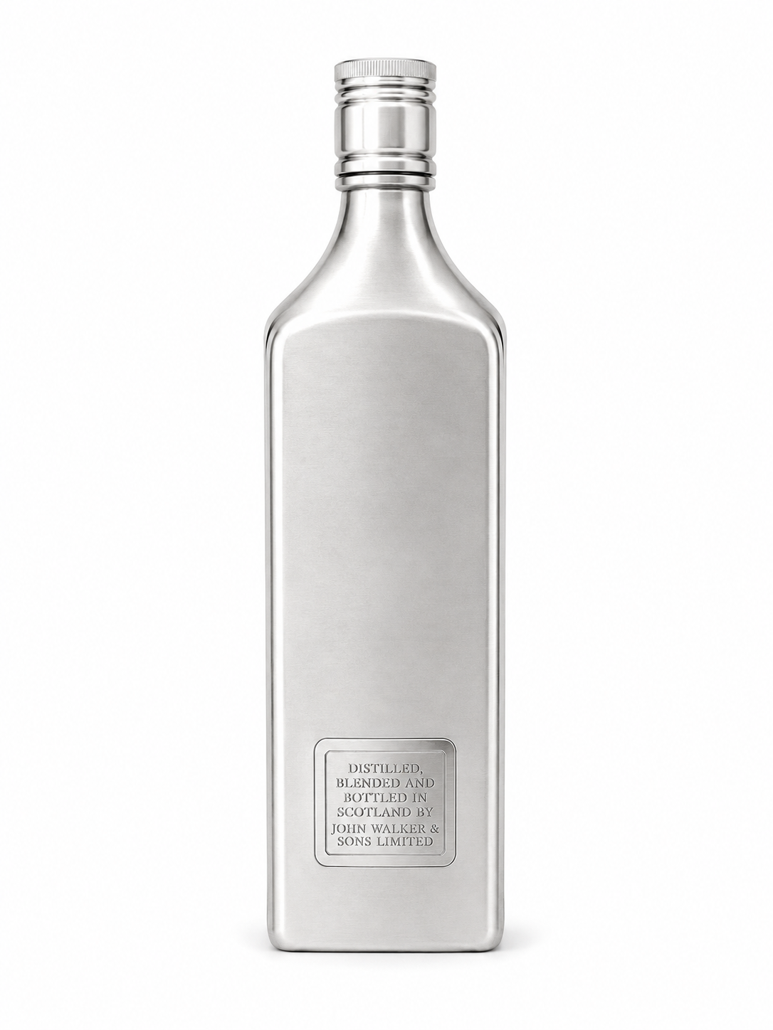 Silver Whisky Bottle