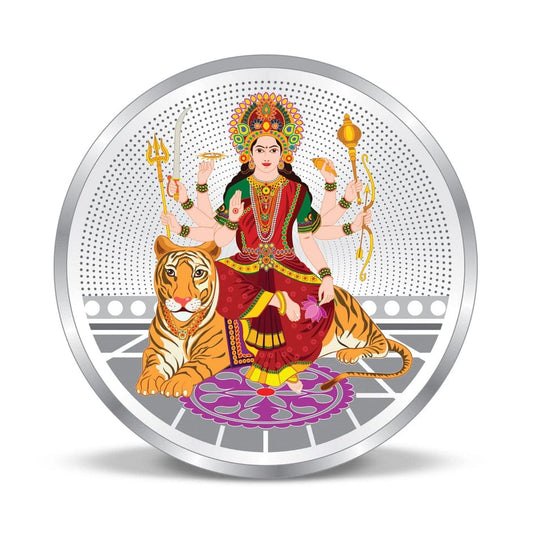 10GM Durga Ji 99.9 Silver Coin