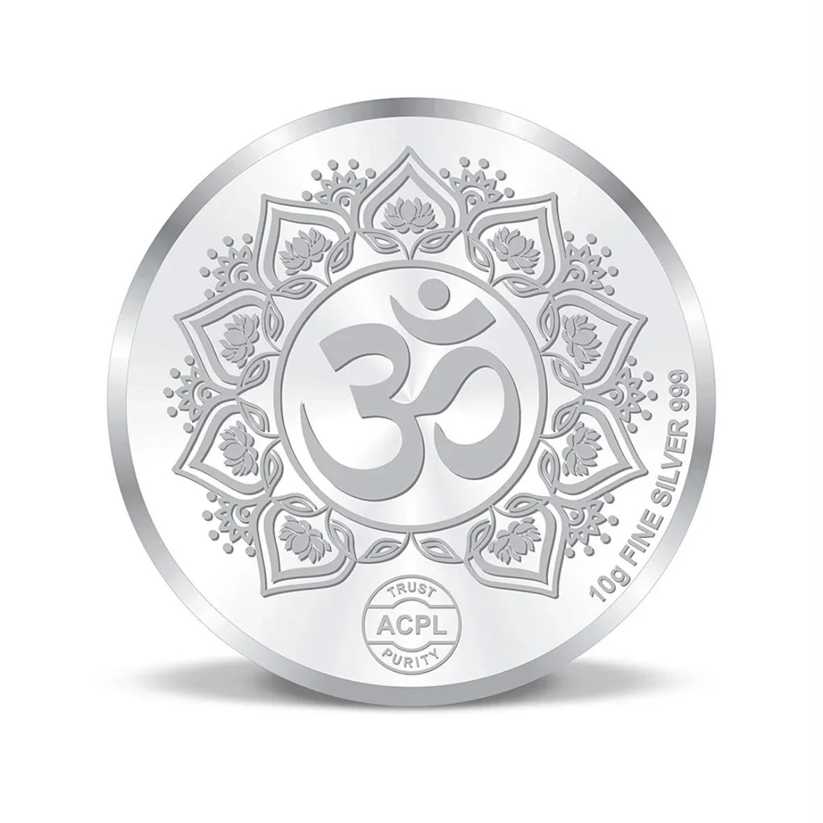 999 pure Silver Maa Durga Coin 10 gm