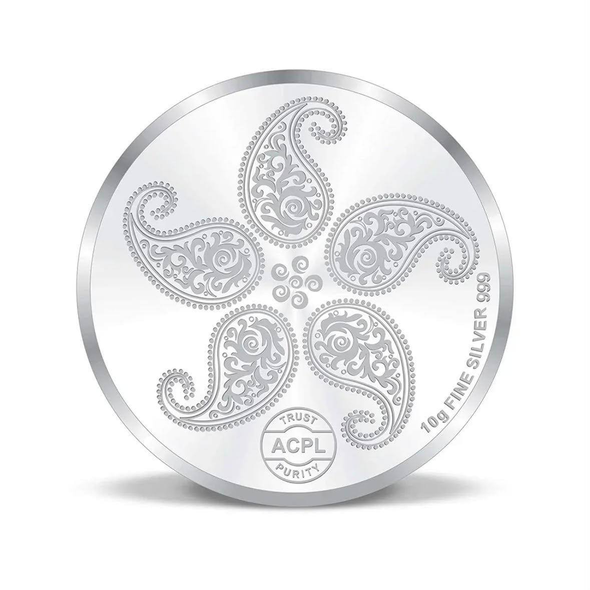 Silver Peacock Coin