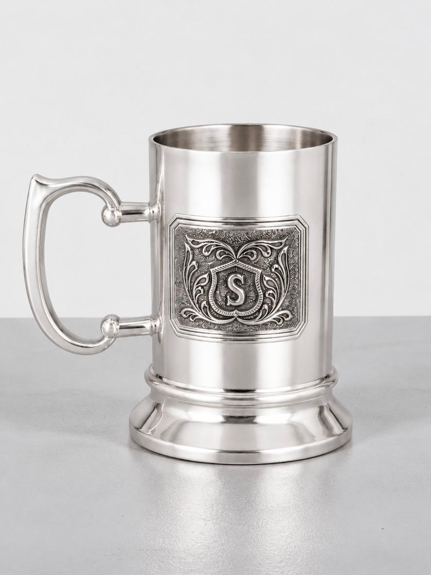 Monogram Beer Mug