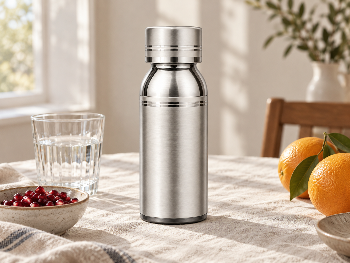 Silver Bottle