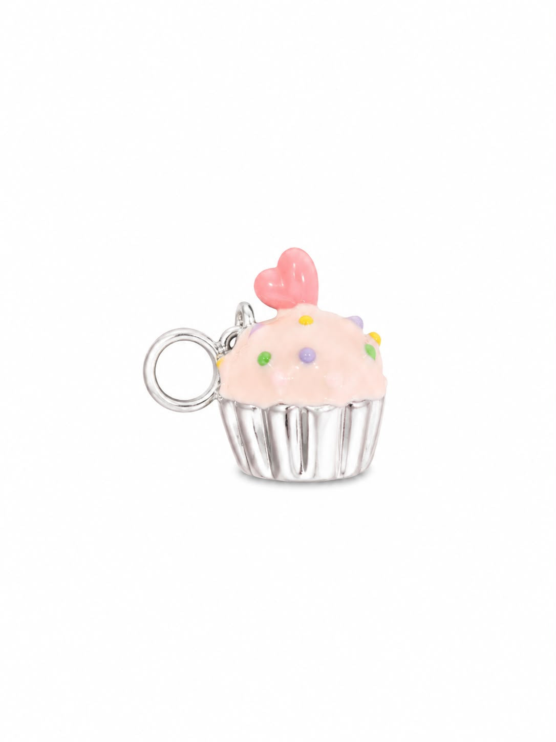 925 Sterling Silver Kids-Themed Charm Bracelet with Ice Cream