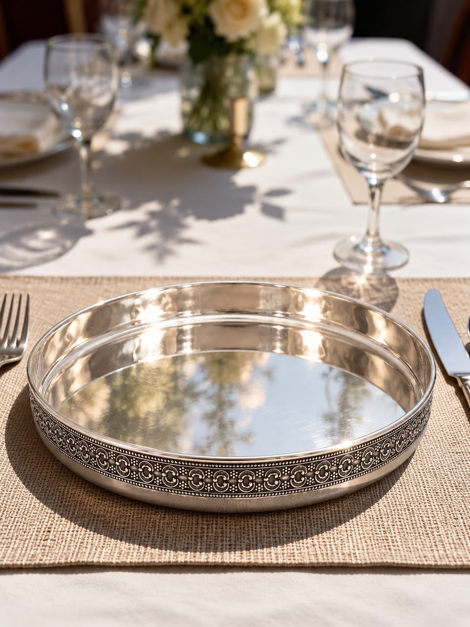 Rosette Dinner Plate