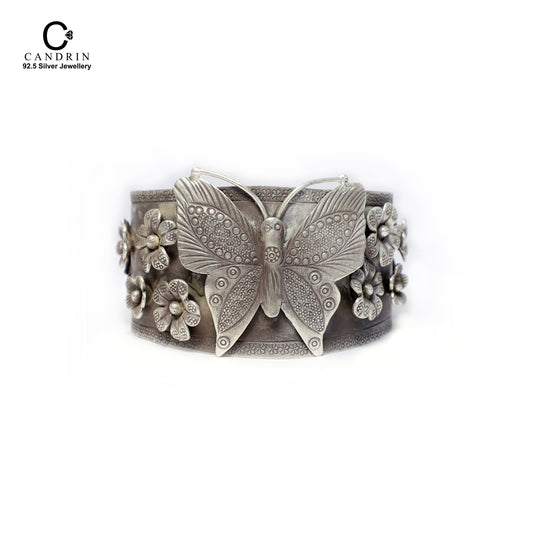 silver antique jewellery/ antic butterfly bracelet / 925 sterling silver bracelet / candrin bracelet