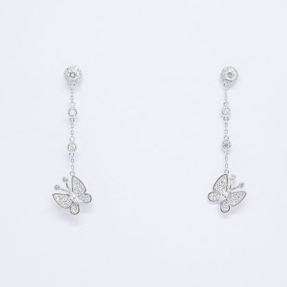 Candrin Hanging Butterfly Earring