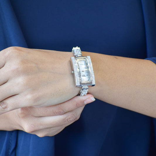 Candrin Saara 925 Sterling Silver Watch