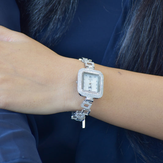 Candrin Zaira 925 Sterling Silver Watch